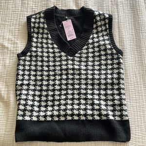 Knitted Sweater Vest